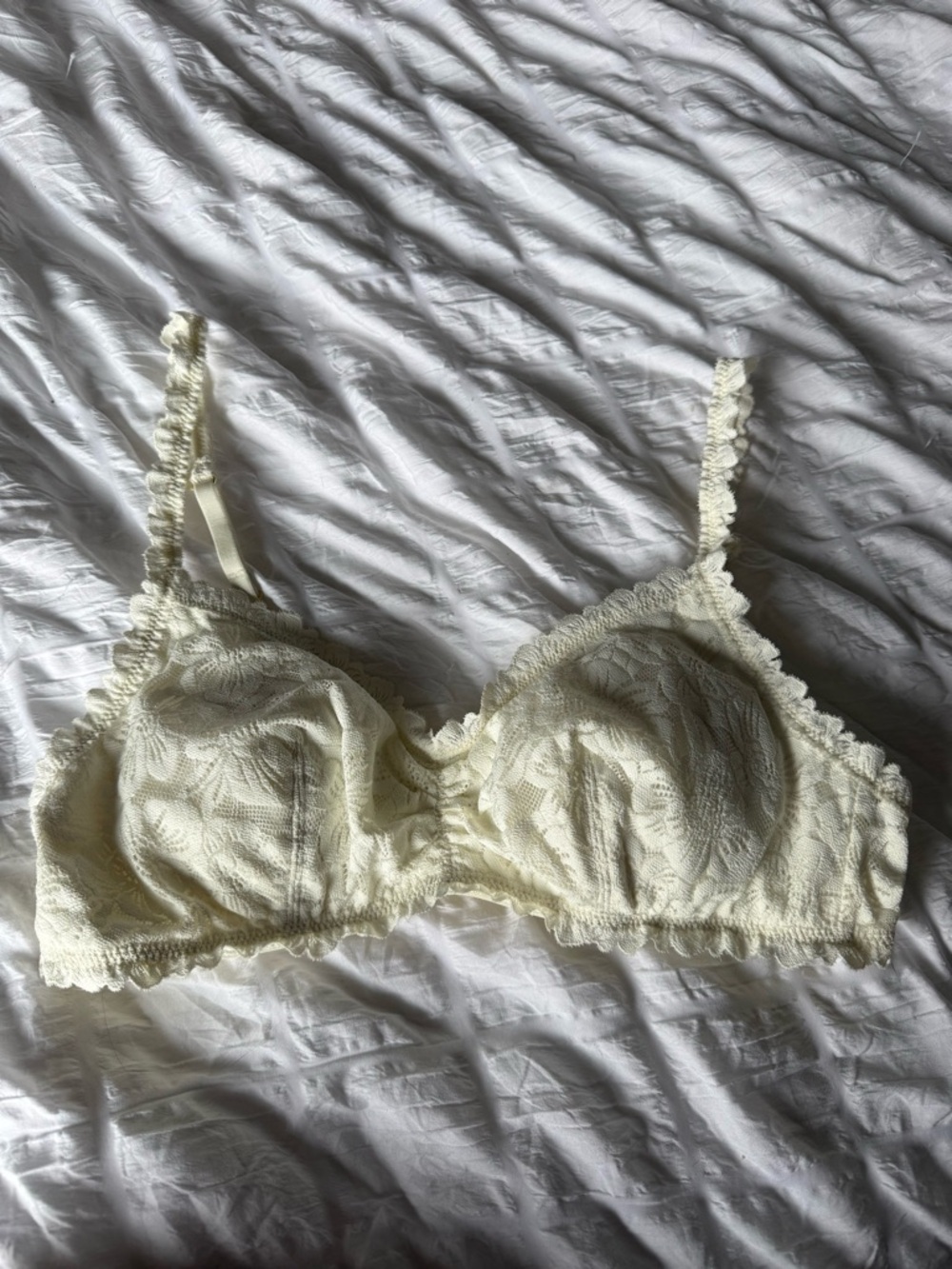 NWT aerie Cream Lace Bralette